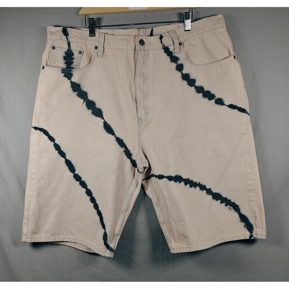 NWT Levi's Men's Shorts Size 40 Loose Baggy Tie Dye Denim 569 Holiday
